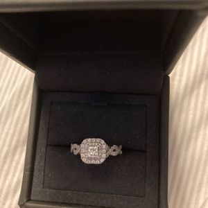 Vera Wang Love Collection 1 CT. T.W. Princess-Cut